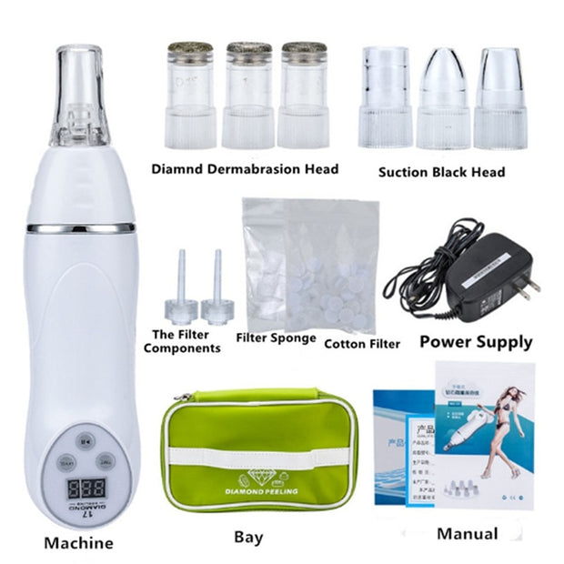 Portable Microdermabrasion Diamond Peeling Device